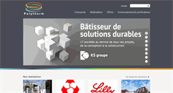 Desktop Screenshot of polytherm.fr